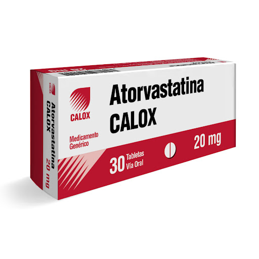 ATORVASTATINA 20 MG X 30 TAB CALOX