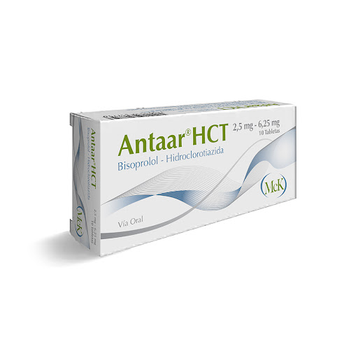 ANTAAR HCT 2.5/6.25 MG X 10 TAB  CALOX MCK