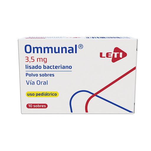OMMUNAL PED 3,5 MG X 10 CAP LETI