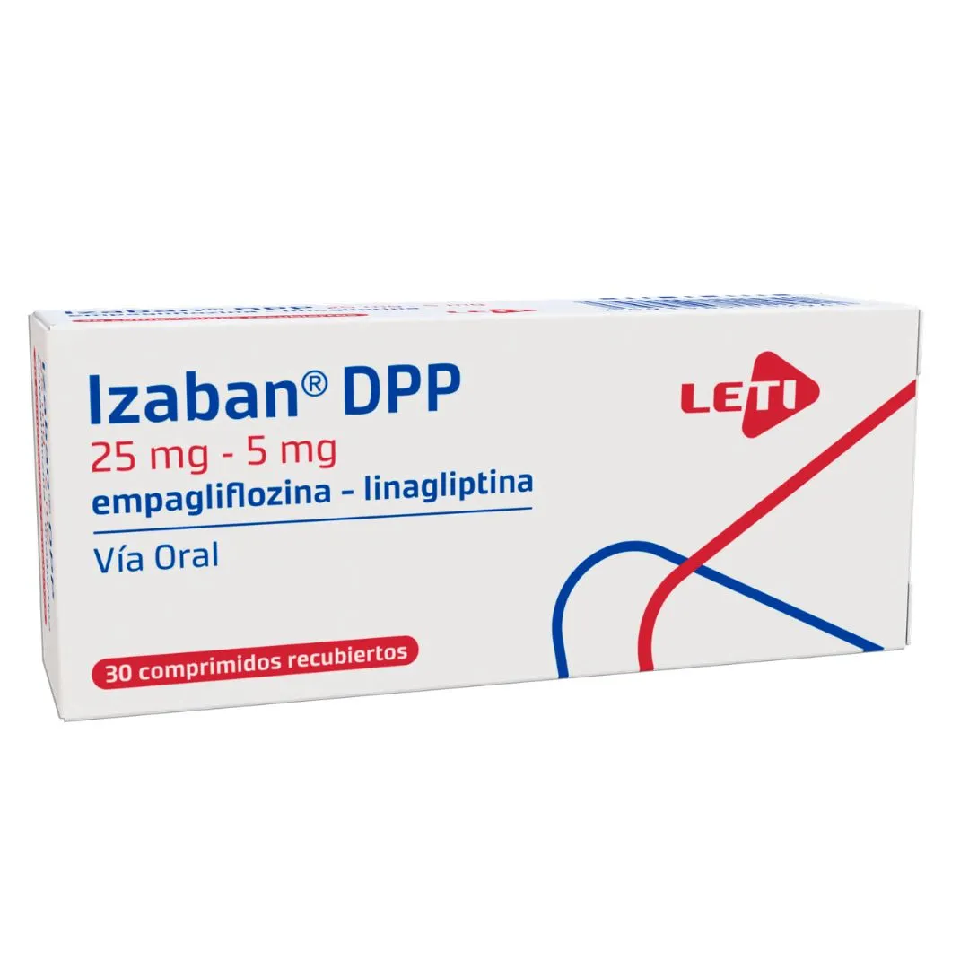 IZABAN DPP 25 MG - 5 MG X 30 COMP REC LETI