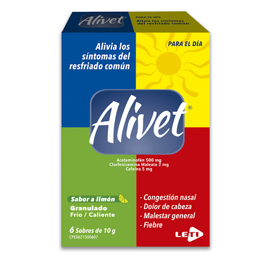 ALIVET LIMON GRANULADO CAJA X 6 LETI