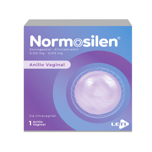 NORMOSILEN ANILLO VAGINAL X 1 LETI (NUVARING)