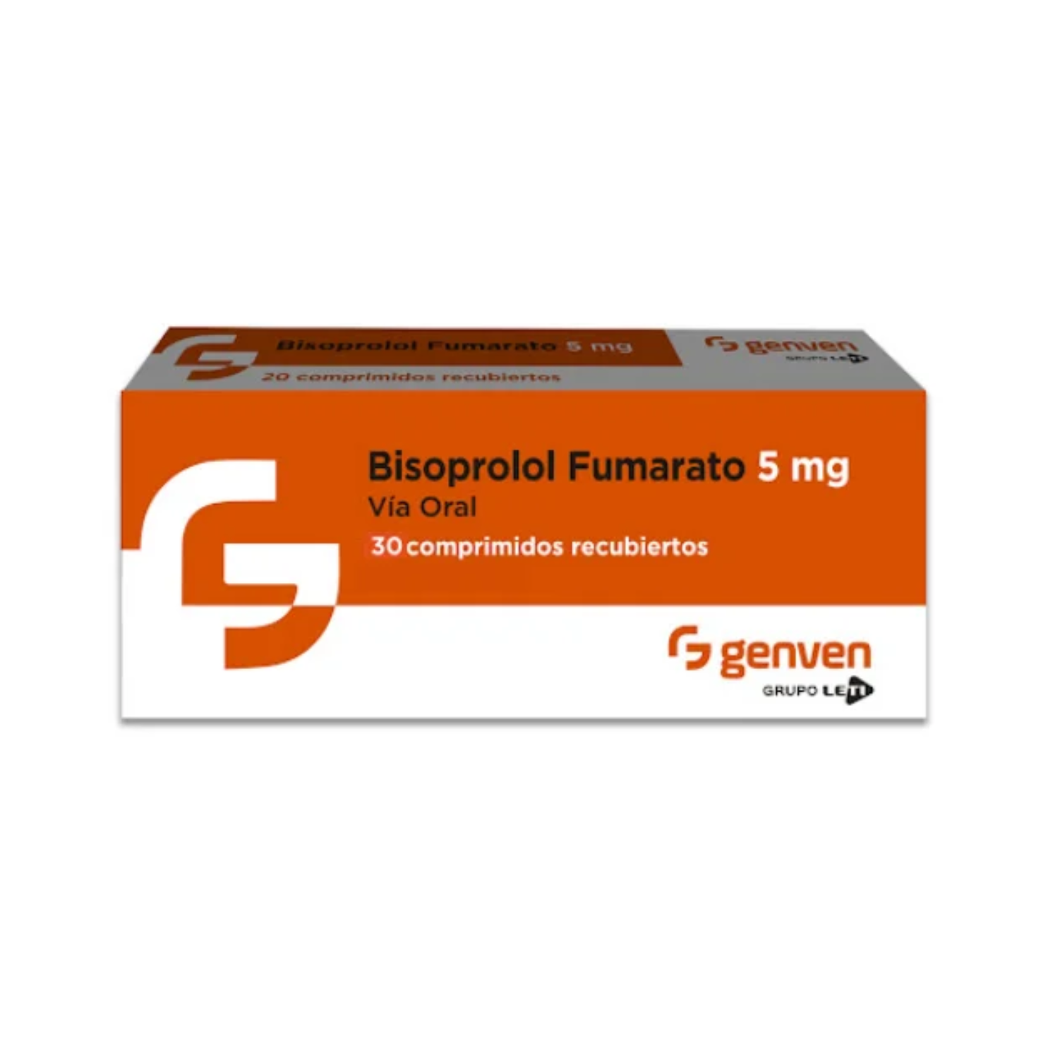 BISOPROLOL 5 MG X 30 COMP GENVEN