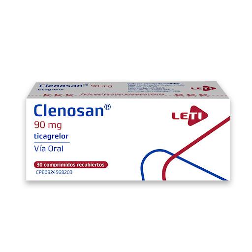 CLENOSAN 90 MG X 30 COMP LETI