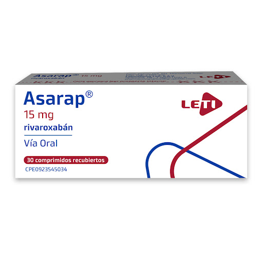 ASARAP 15 MG X 30 COMP LETI