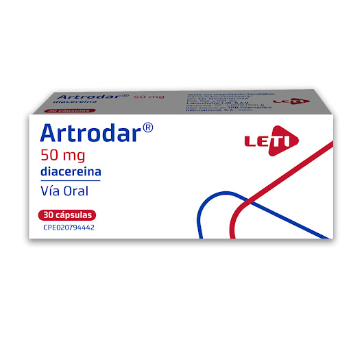 ARTRODAR 50 MG X 30 CAP LETI