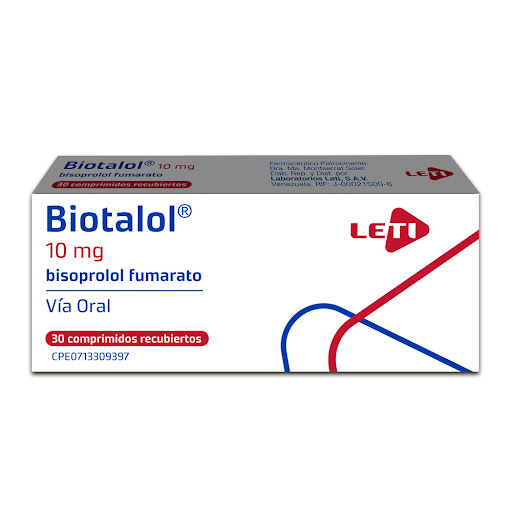 BIOTALOL 10 MG X 30 COMP LETI