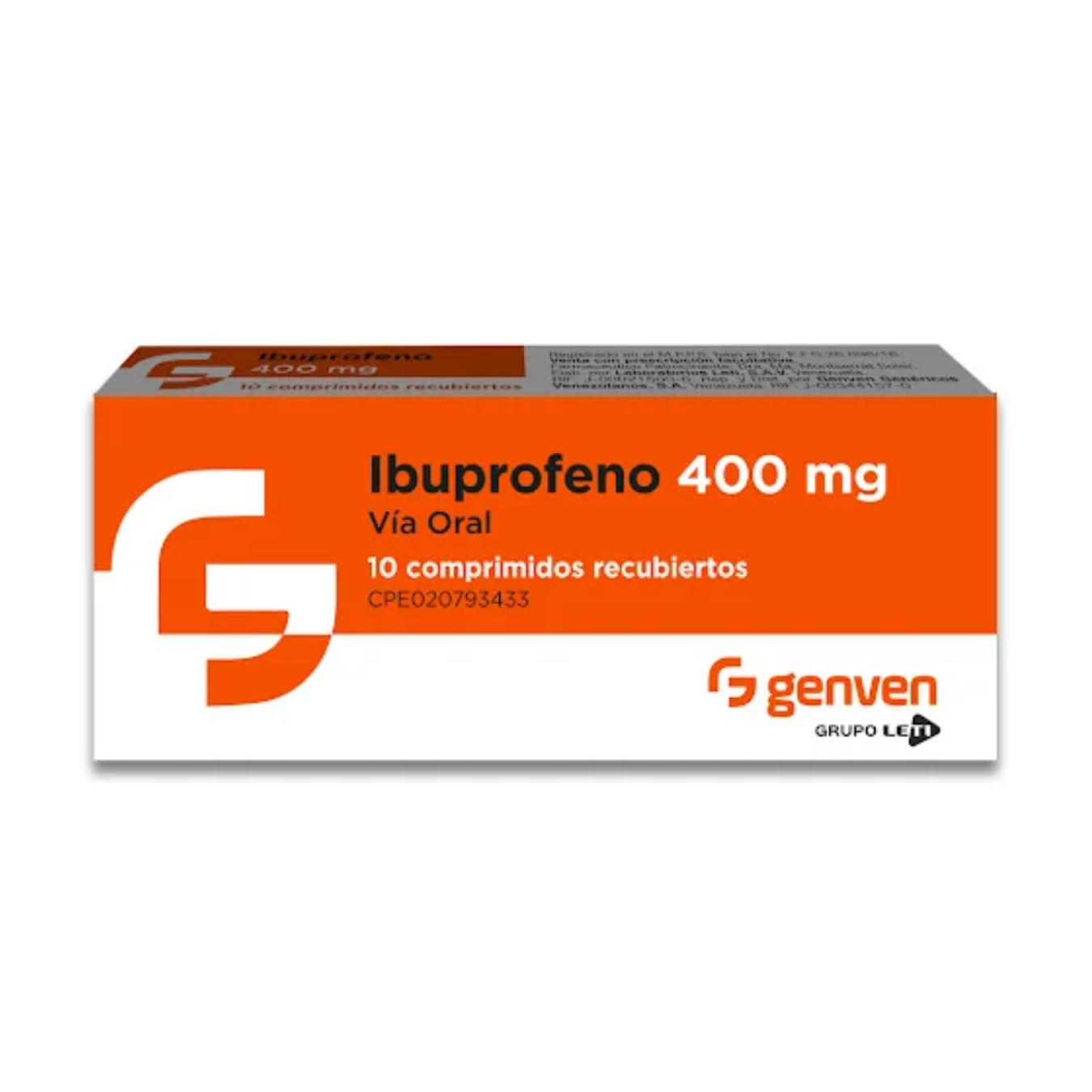 IBUPROFENO 400 MG X 10 TAB GENVEN