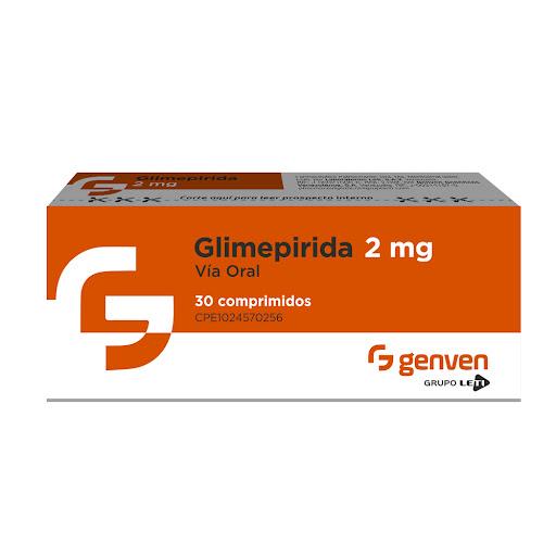 GLIMEPIRIDA 2 MG  X 30 COMP GENVEN