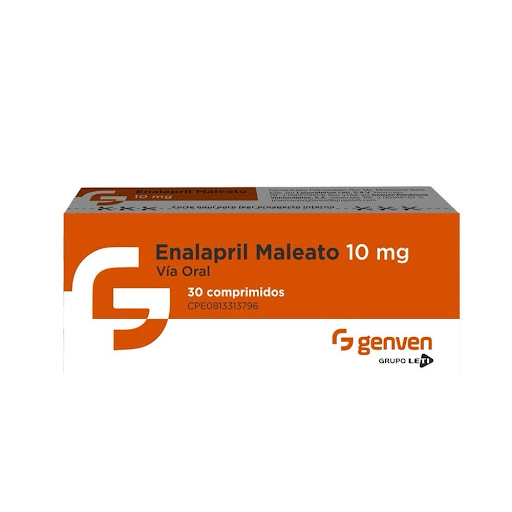 ENALAPRIL 10 MG X 30 TAB GENVEN