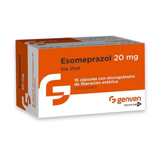 ESOMEPRAZOL 20 MG X 16 CAP GENVEN