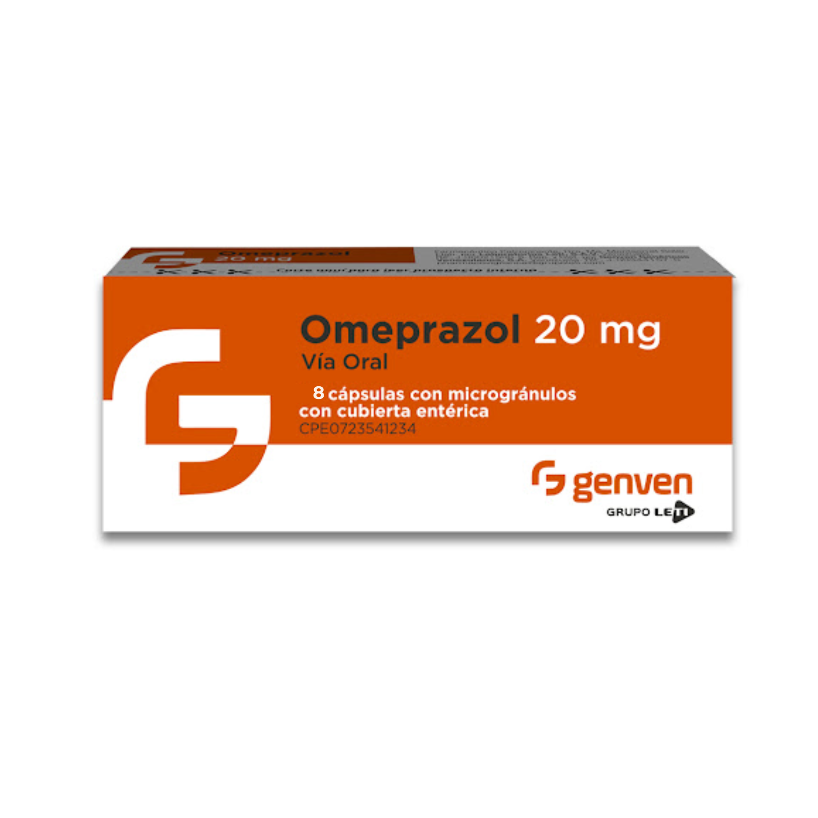 OMEPRAZOL 20 MG X 8 CAP GENVEN