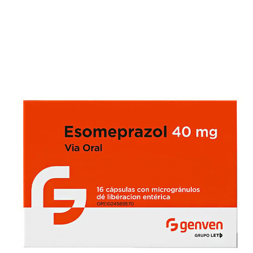 ESOMEPRAZOL 40 MG X 16 CAP GENVEN