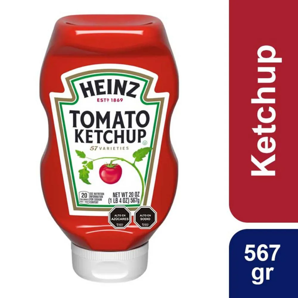 SALSA DE TOMATE HEINZ X 567 GR