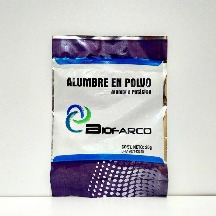 ALUMBRE EN POLVO X 20 GR BIOFARCO