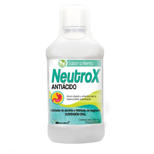 NEUTROX ANTIACIDO MENTA X240 ML BIOFARCO