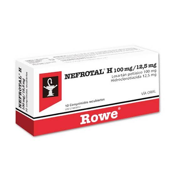 NEFROTAL H 100 MG / 12.5 MG X 10 COMP MEGALABS