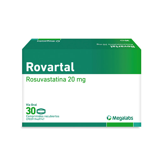 ROVARTAL 20 MG X 30 COMP MEGALABS