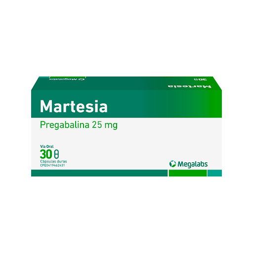 MARTESIA 25 MG X 30 CAPS MEGALABS