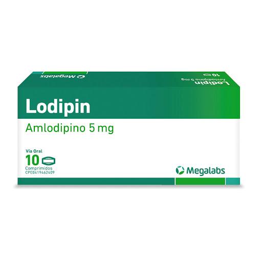 LODIPIN 5 MG X 10 TAB MEGALABS