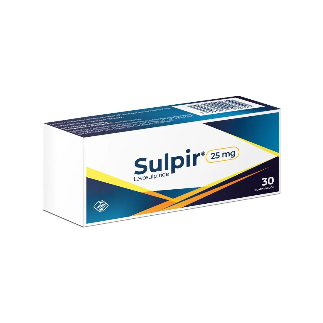 SULPIR 25 MG X 30 COMP ZUOZ PHARMA