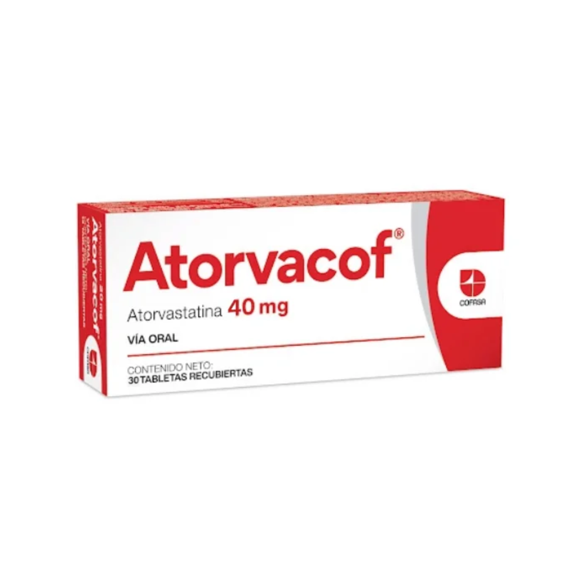 ATORVACOF 40 MG X 30 TAB COFASA