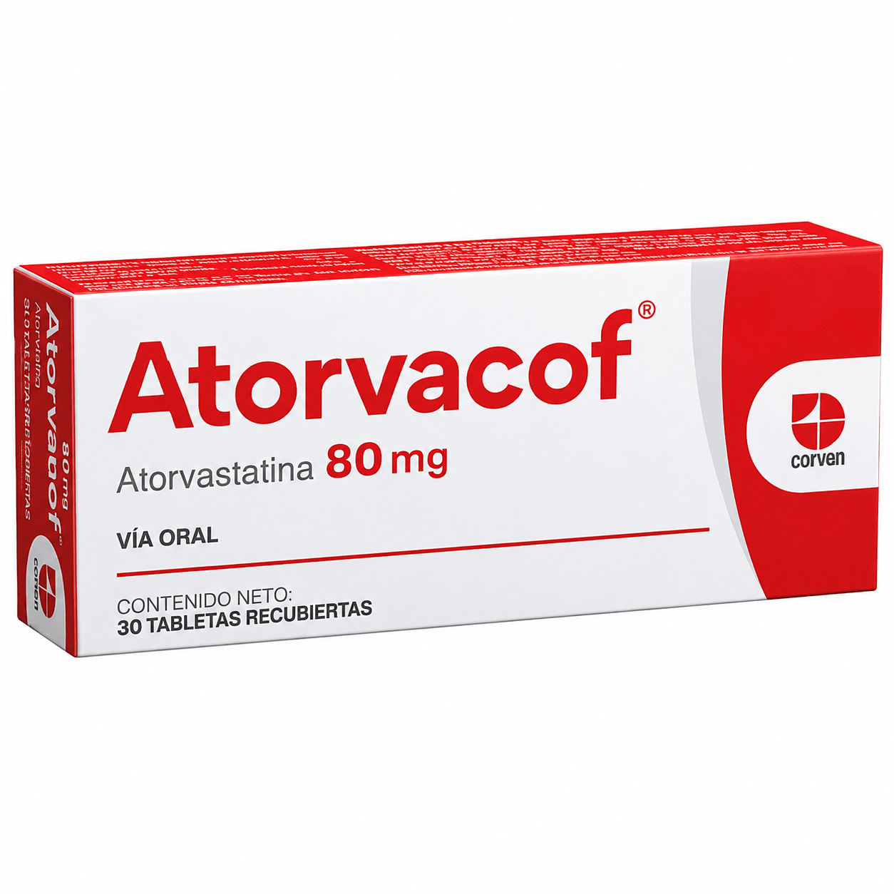 ATORVACOF 80 MG X 30 TAB COFASA