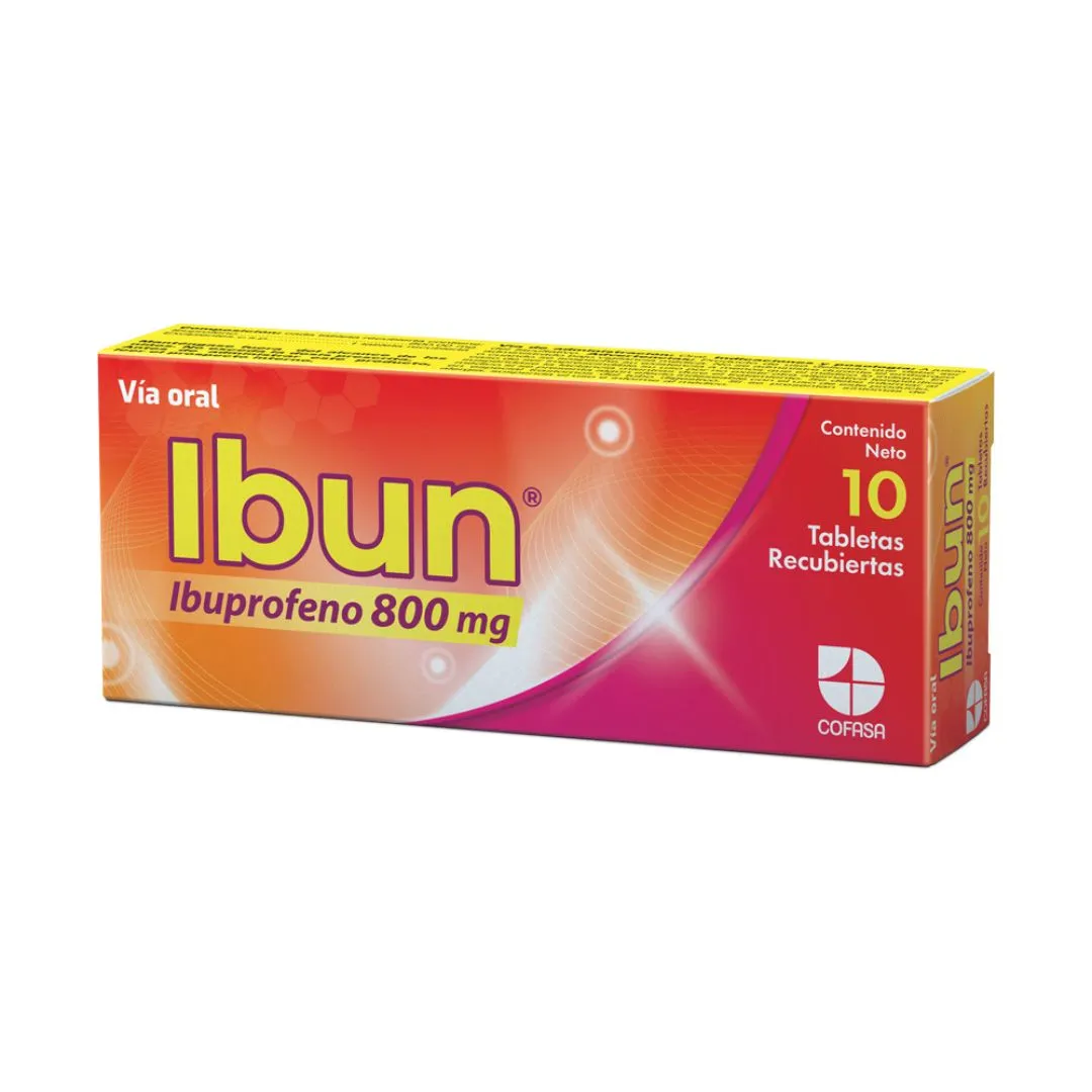 IBUN 800 MG X 10 TAB COFASA