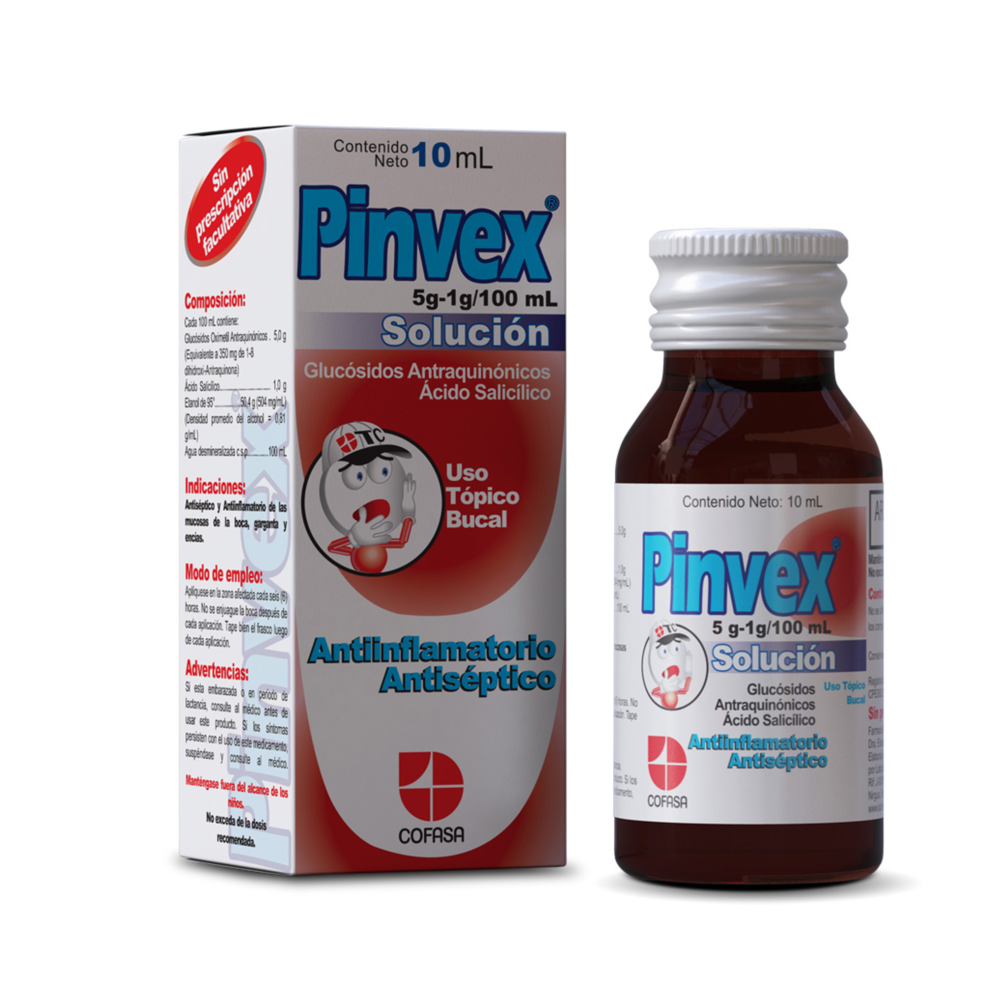 PINVEX SOL X 10 ML COFASA
