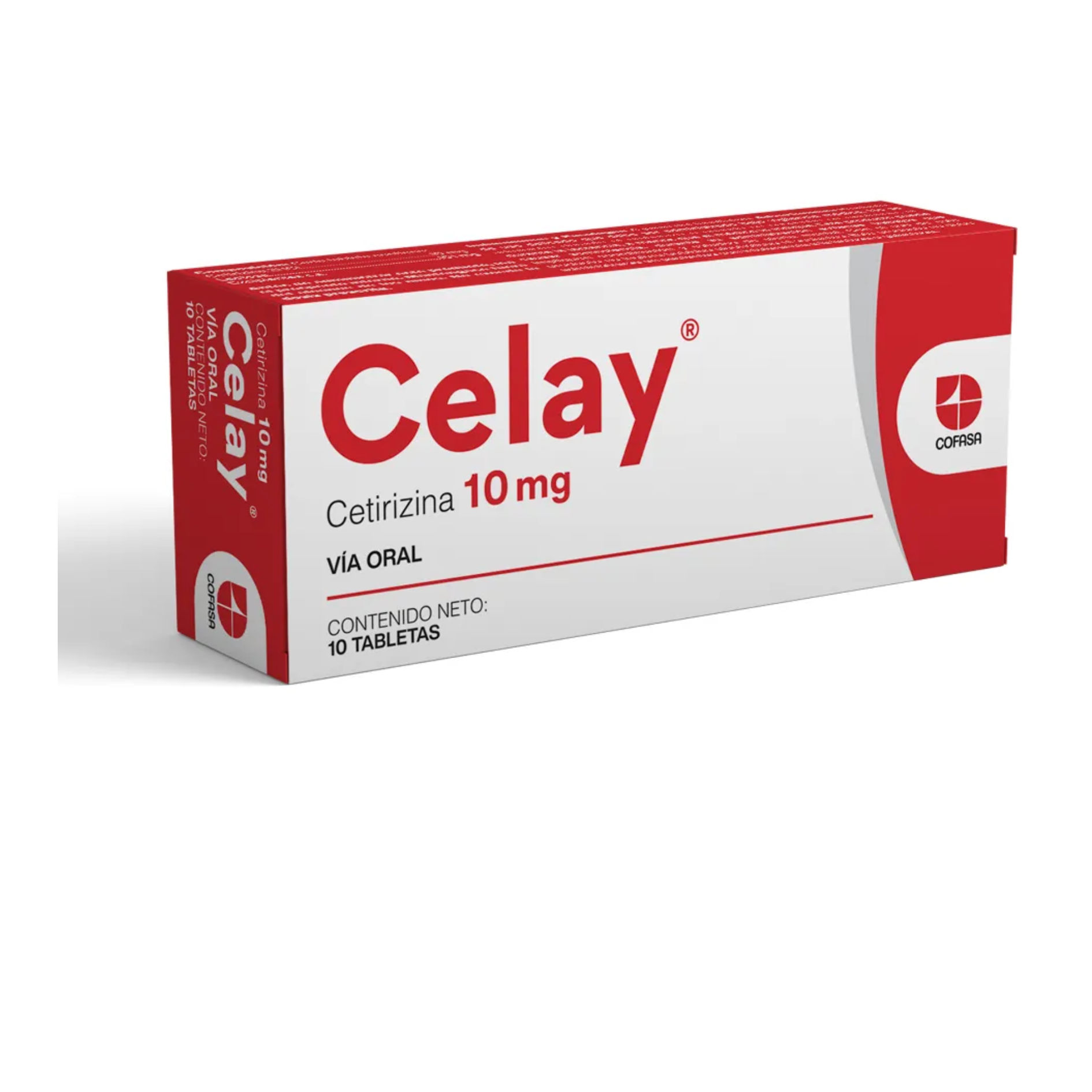 CELAY 10 MG X 10 TAB COFASA