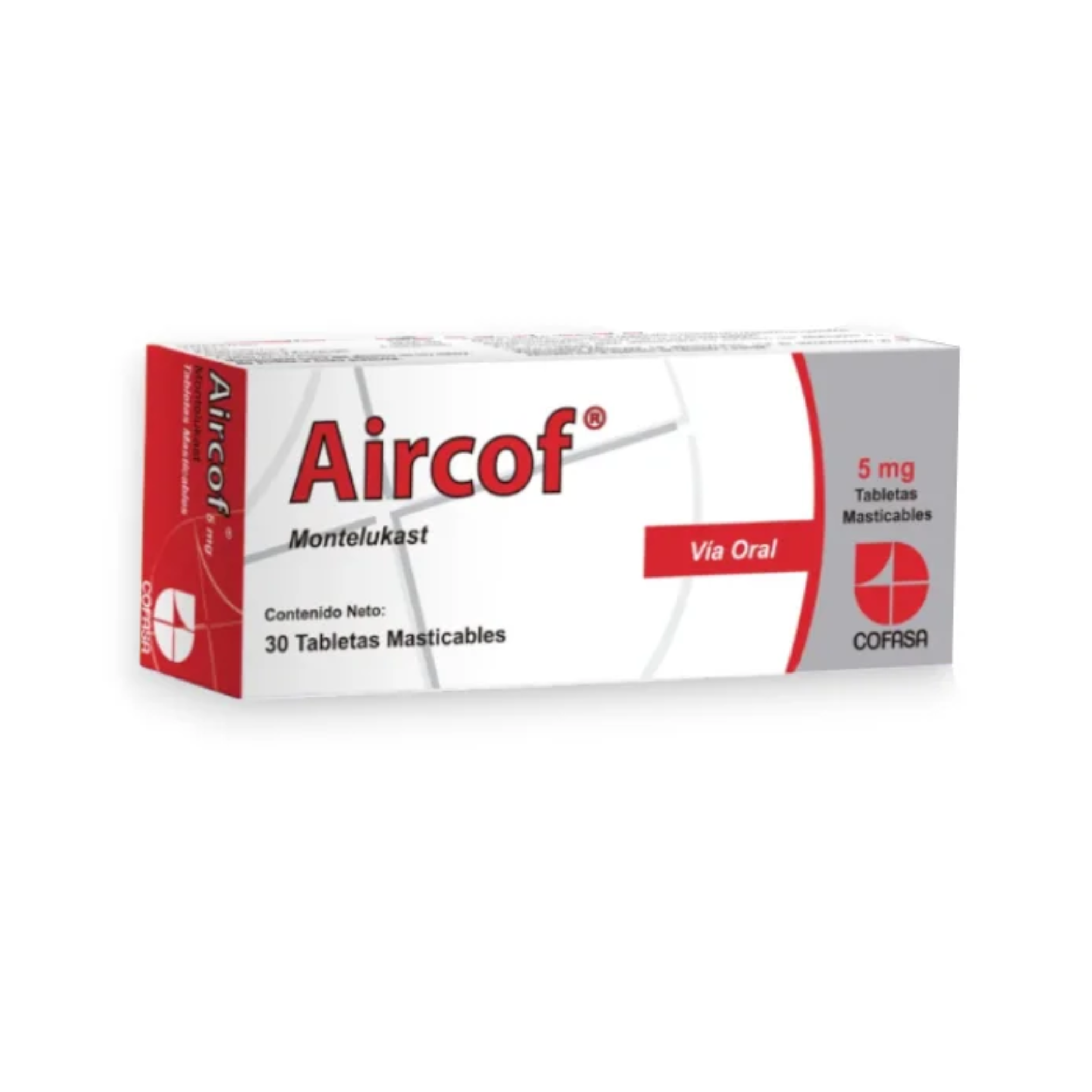 AIRCOF 5 MG X 30 TAB/MAST COFASA
