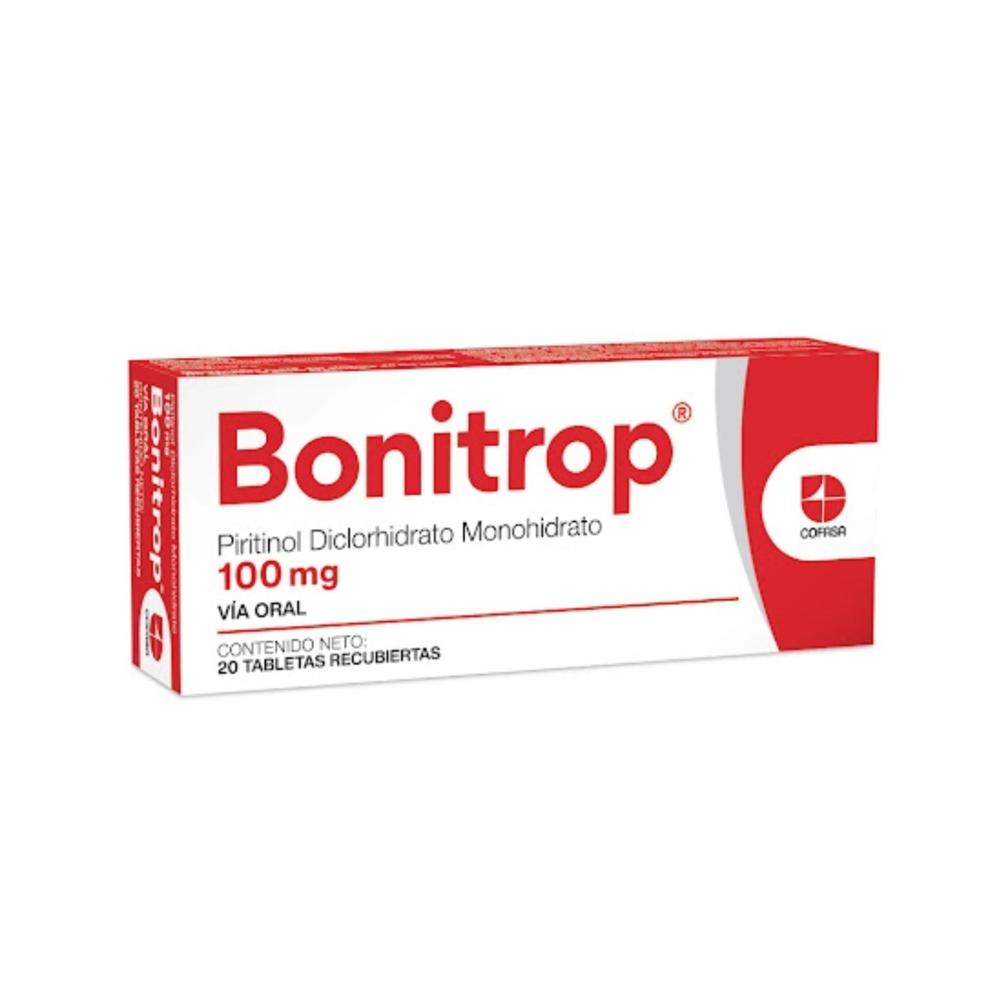 BONITROP 100 MG X 20 TAB REC COFASA