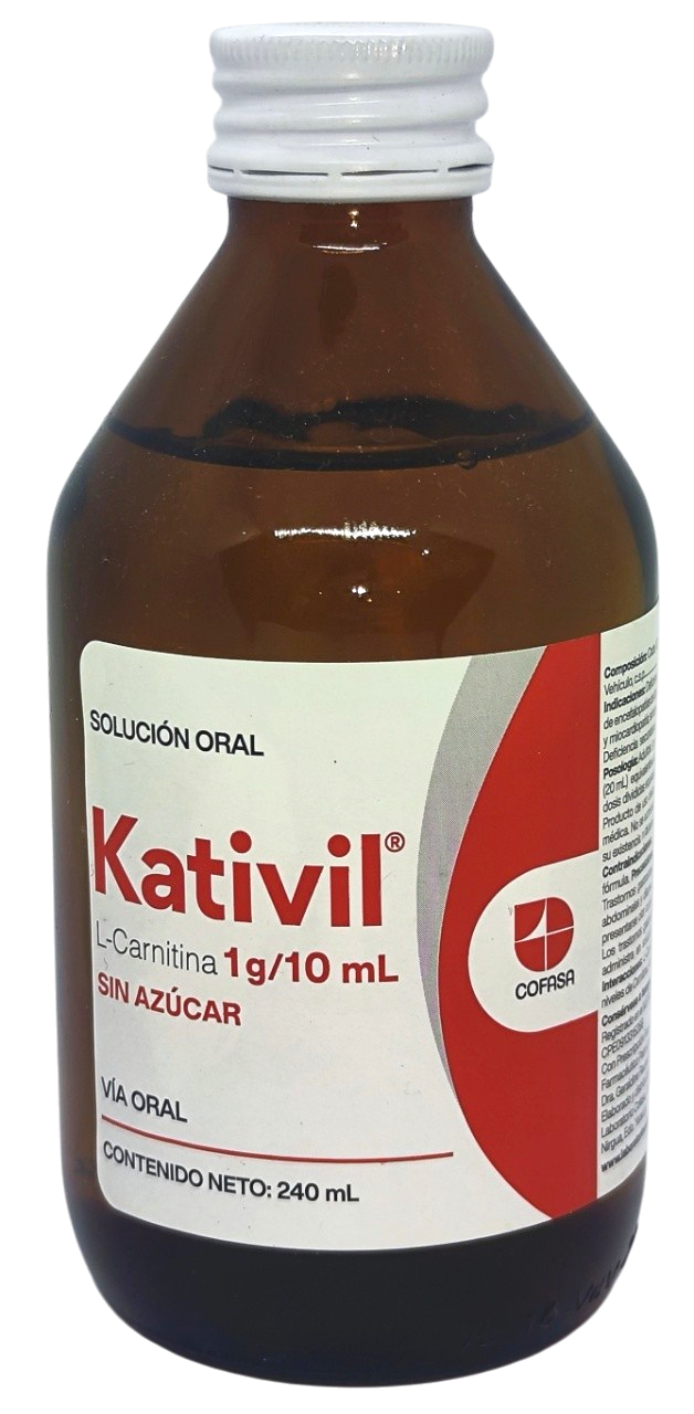 KATIVIL SOLUC ORAL X 240 ML COFASA