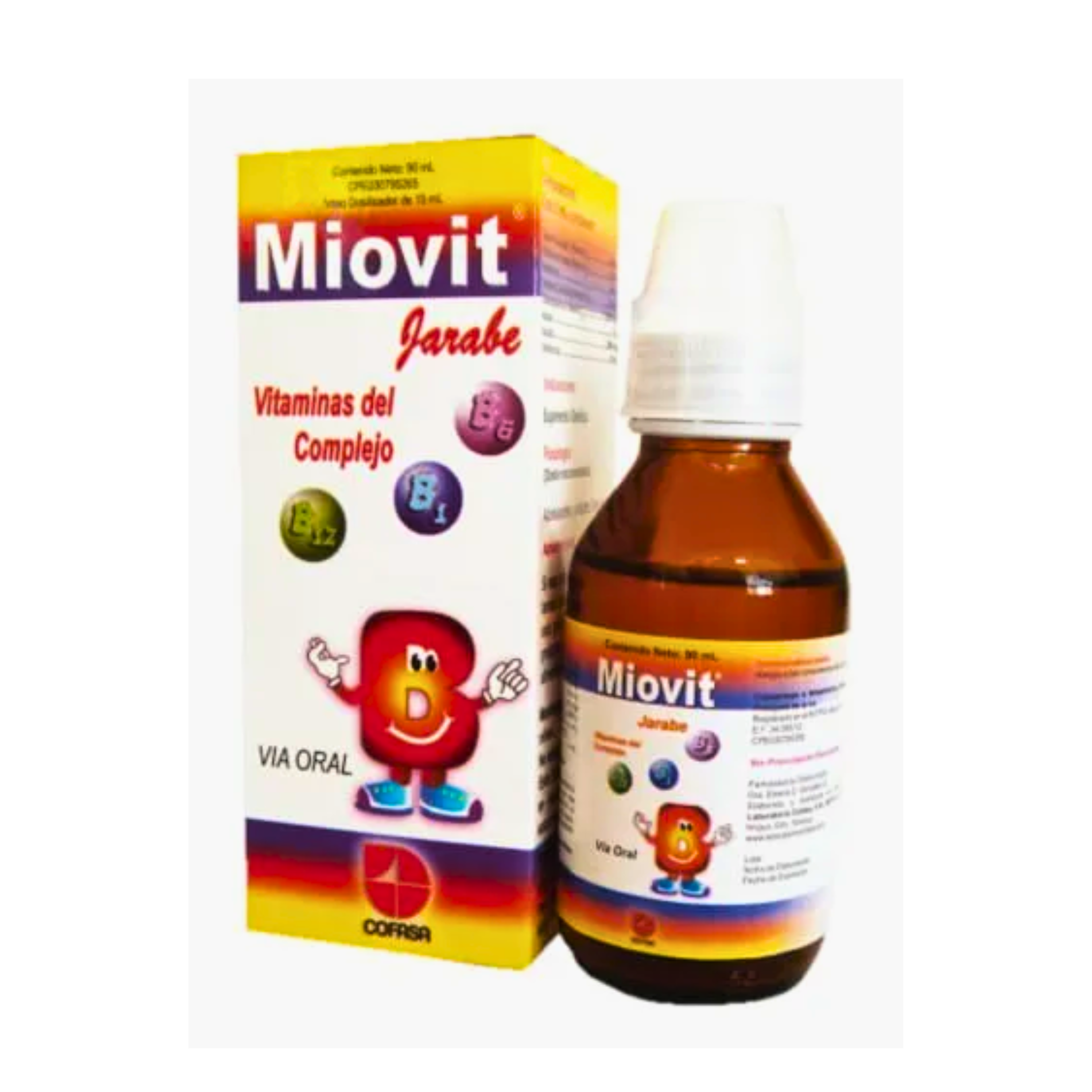 MIOVIT JRBE X 90 ML SIN AZUCAR COFASA
