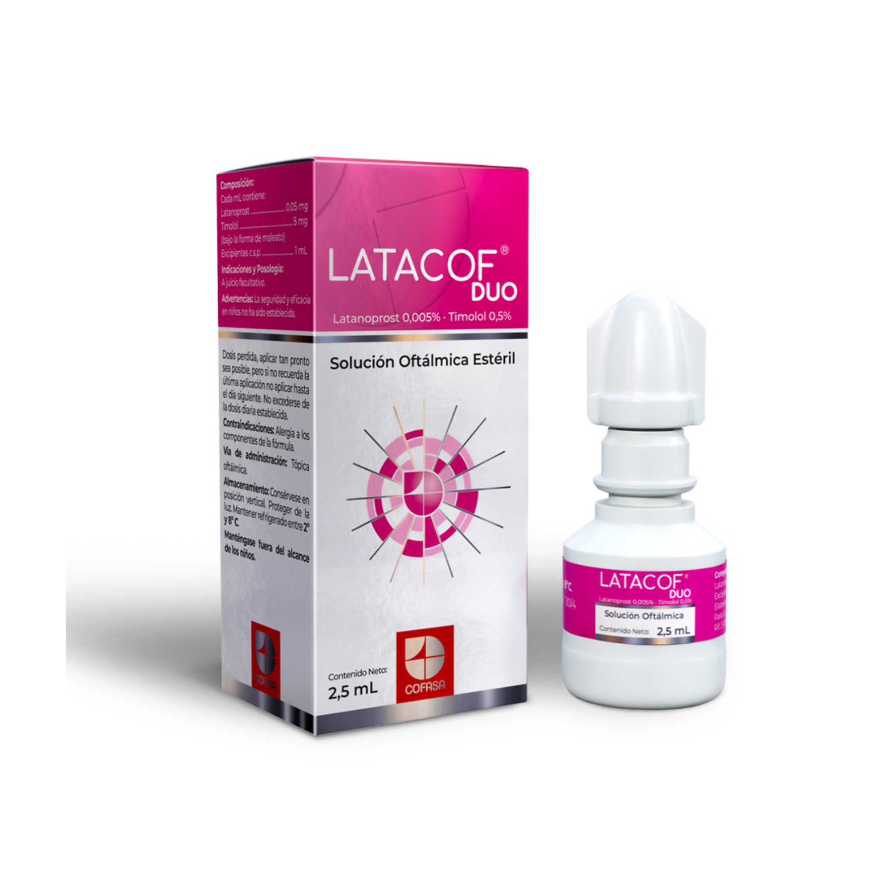 LATACOF DUO SOL OFT 2.5 ML COFASA