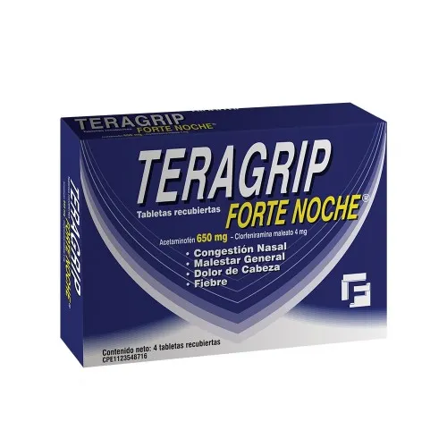 TERAGRIP FORTE NOCHE X 4 TAB FARMA
