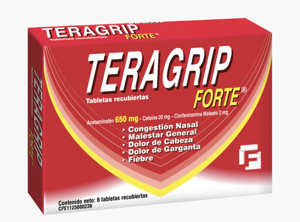 TERAGRIP FORTE TAB REC X 6 FARMA