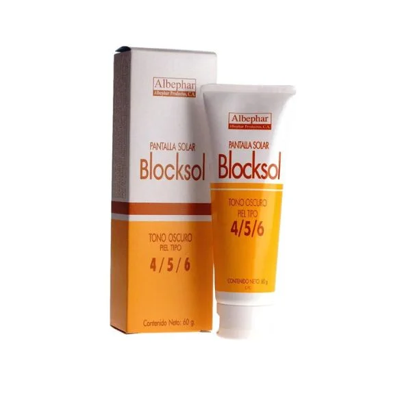 BLOCKSOL PANTALLA SOLAR TONO OSCURO 60 G