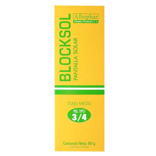 BLOCKSOL PANTALLA SOLAR TONO MEDIO 60 GR