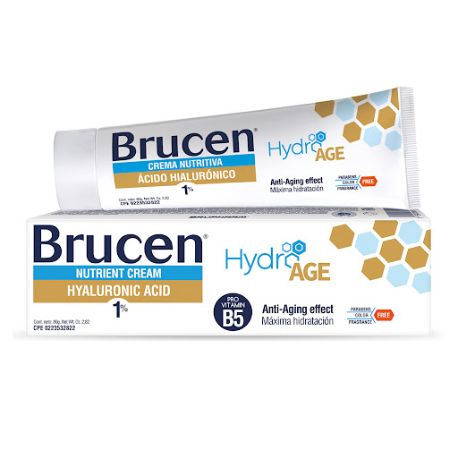 BRUCEN CREMA NUTRIVA C/ ACIDO HIALURONICO 1% X80 GR
