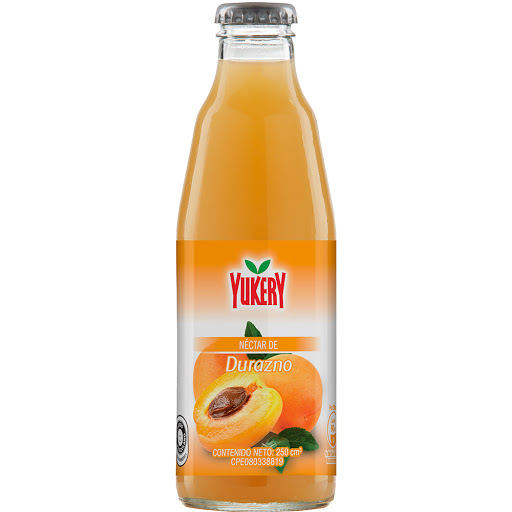 YUKERY DURAZNO 250 ML BOTELLA