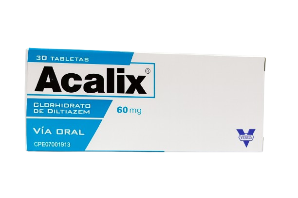 ACALIX 60 MG X 30 TAB (DILTIAZEM)