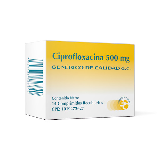 CIPROFLOXACINA 500 MG X 14 COMP G.C.