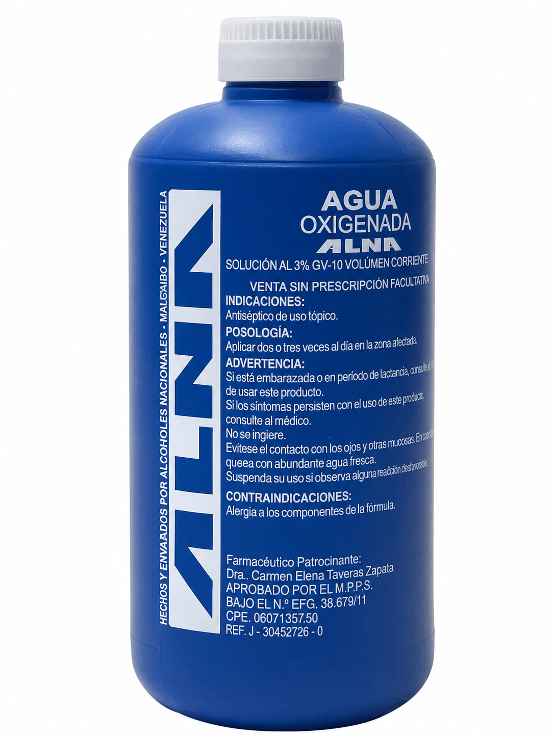 AGUA OXIGENADA ALNA 500 ML