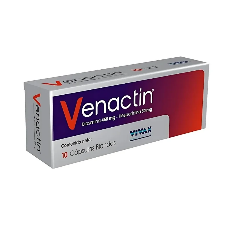VENACTIN CAP BLANDAS 450 MG / 50 MG X 30 VIVAX