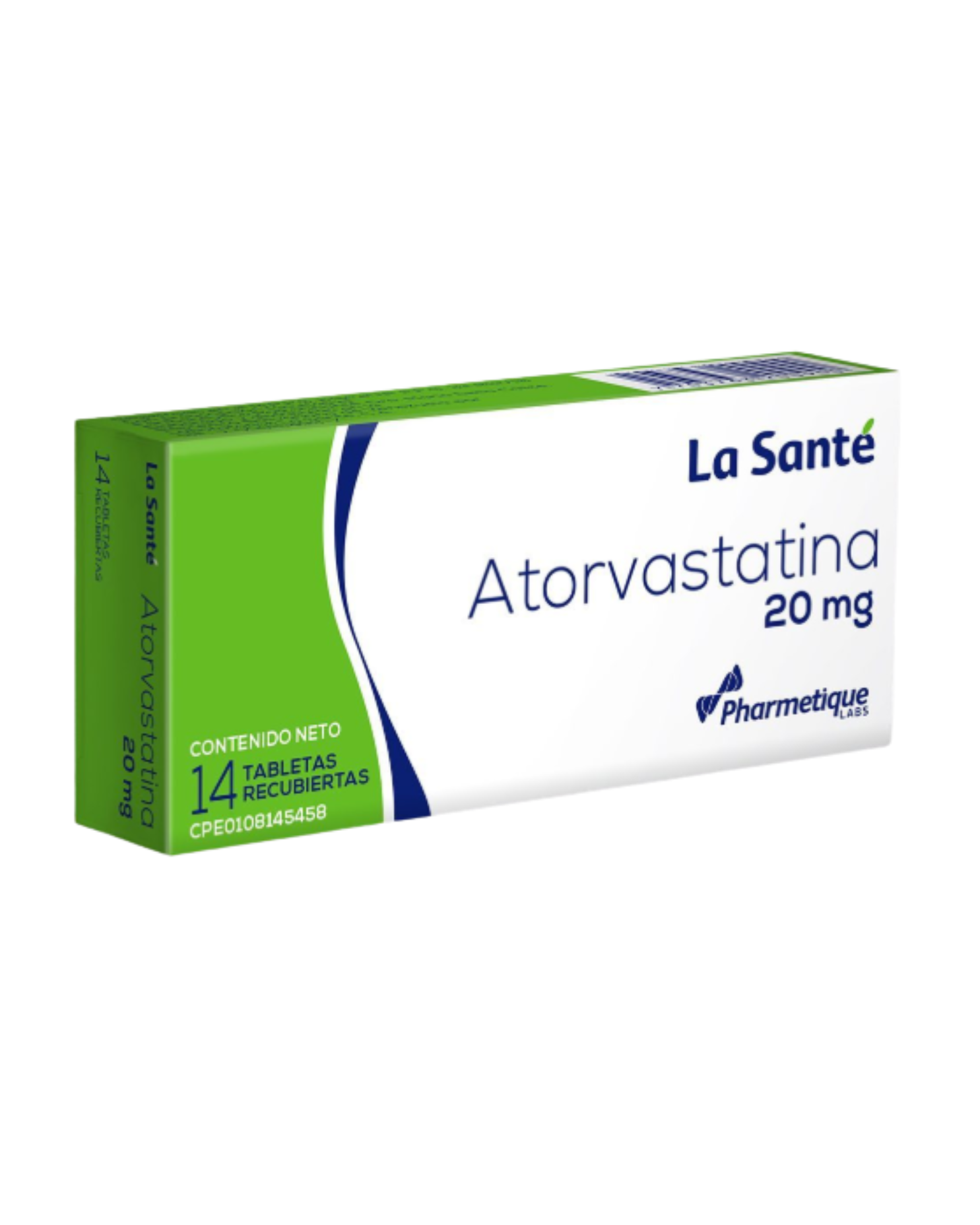 ATORVASTATINA 20 MG X 14 TAB LA SANTE