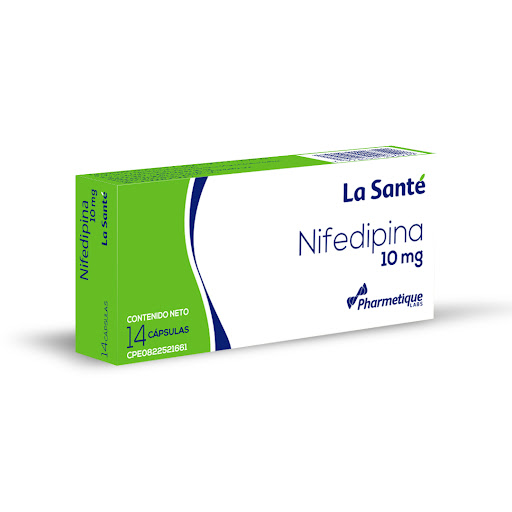 NIFEDIPINA 10 MG X 14 CAP LA SANTE