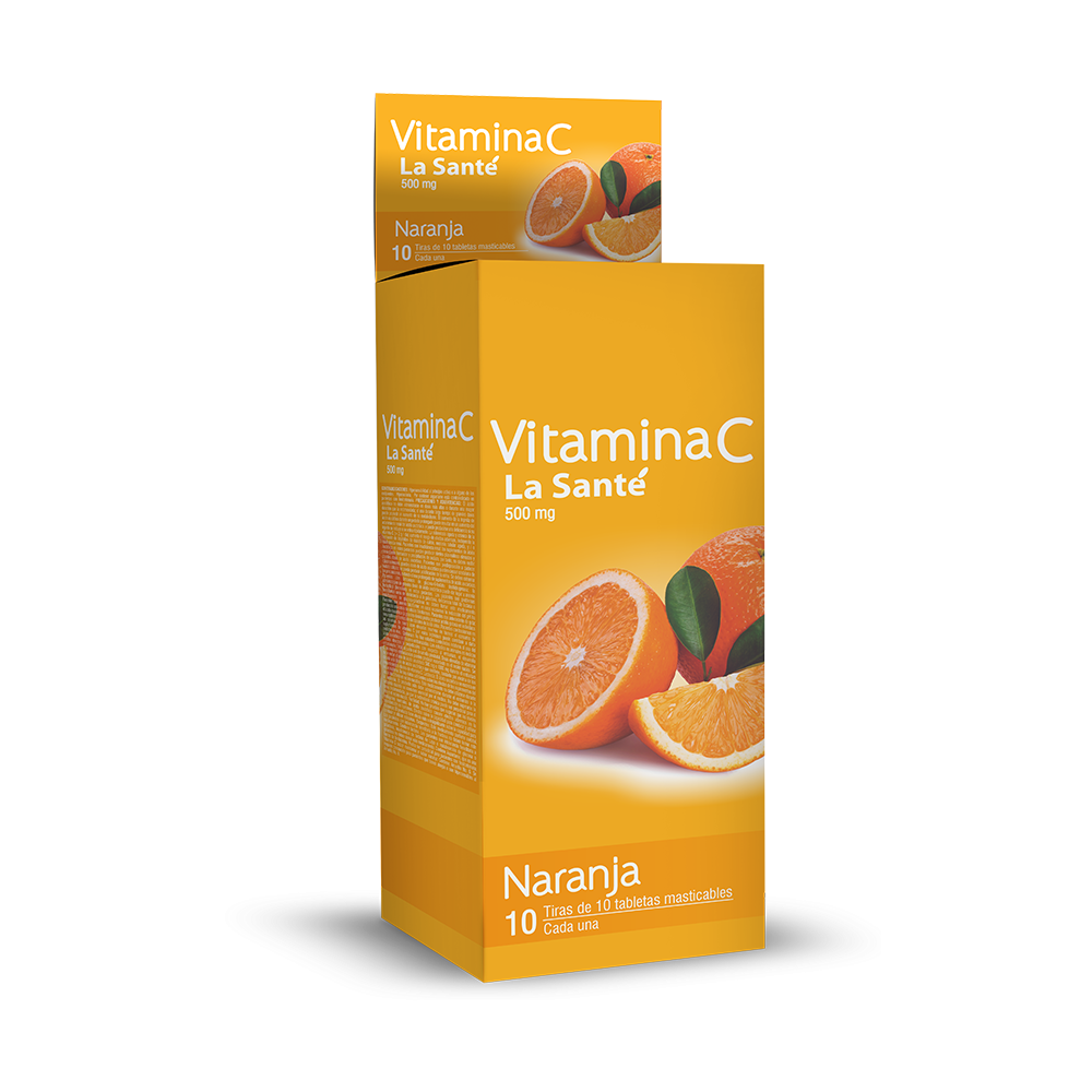 VITAMINA C MAST NARANJA X 10 TAB PHARMETIQUE