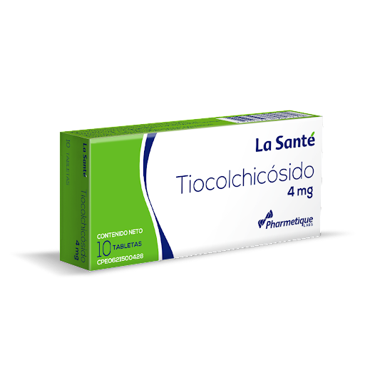 TIOCOLCHICOSIDO 4 MG X 10 TAB LA SANTE