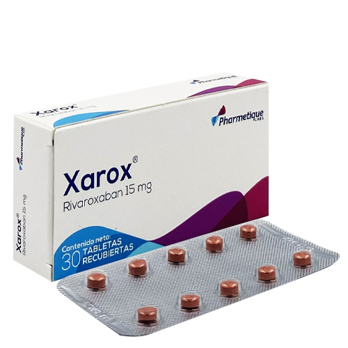 XAROX 15 MG X 30 TAB PHARMETIQUE